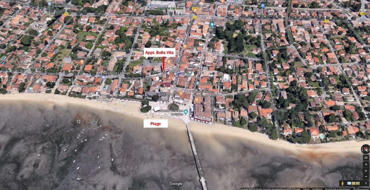 Appt. Bella Vita - Andernos Les Bains, Au Coeur Du Bassin D'Arcachon Екстериор снимка